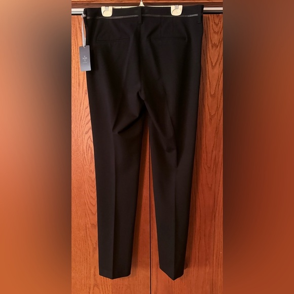 NWT NYDJ Trousers Black Lift Tuck Technology Sz 14 Knit Pants Front Pockets - Picture 3 of 16